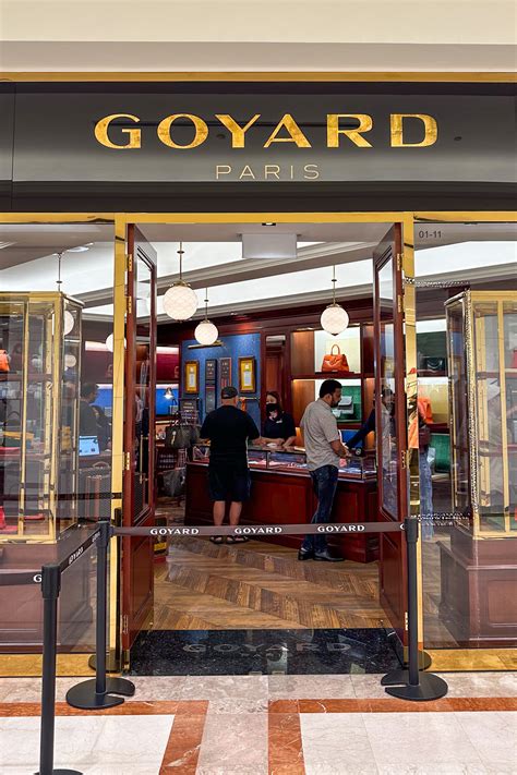 goyard singapore location|goyard singapore price 2024.